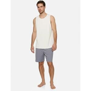 Baleaf Men's Tank Top XL White Activewear Breathable Eco-Friendly Sustainable